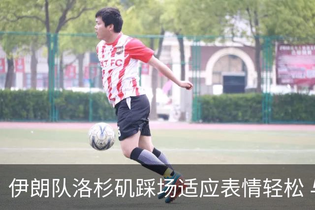伊朗队洛杉矶踩场适应表情轻松 与挡板外记者们挥手致意